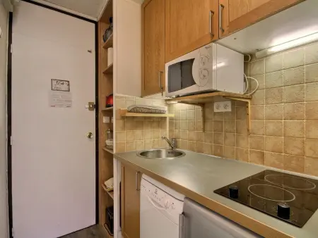 Studio 3 pers., vue pistes, au pied des pistes, balcon - Photo 4