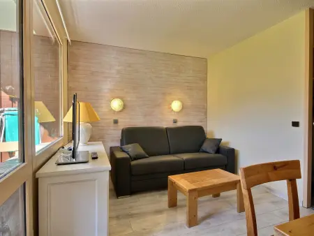 Studio divisible Sud, balcon vue pistes, Belle Plagne - Photo 1