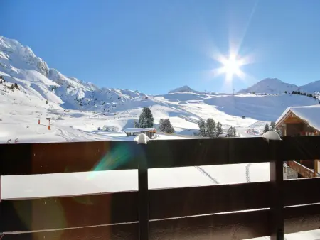Studio divisible Sud, balcon vue pistes, Belle Plagne - Photo 4
