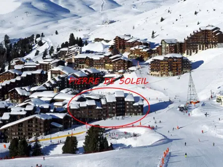 Studio divisible Sud, balcon vue pistes, Belle Plagne - Photo 7