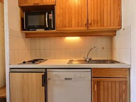 Studio cosy pour 4 au pied des pistes, Appartement 4 personnes à La Plagne 1800 - Photo 5