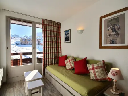 Appartement rénové 2 pièces, ski aux pieds, 4 personnes - Photo 1