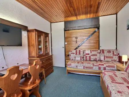 Studio pour 3 pers., vue Mont-Blanc, balcon, Appartement 3 personnes à La Plagne - Photo 1