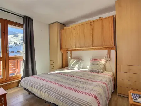 Appartement rénové 3/4 pièces, grand balcon, 8 personnes, accès pistes - Photo 5