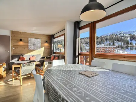 Appartement rénové 3/4 pièces, grand balcon, 8 personnes, accès pistes - Photo 8