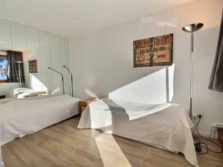 Appartement rénové 3/4 pièces, grand balcon, 8 personnes, accès pistes - Photo 13