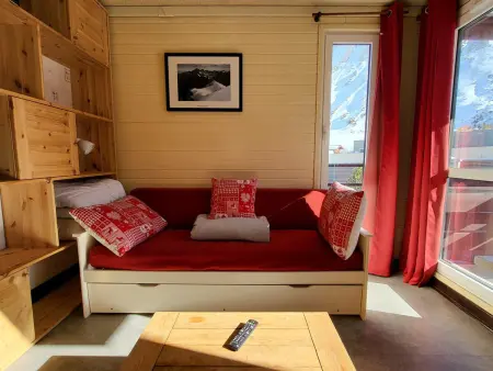 Studio cosy à Tignes, 20m², balcon Sud-Est, vue montagne - Photo 1