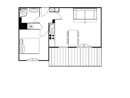 Appartement cosy au pied des pistes avec balcon et parking - Photo 2