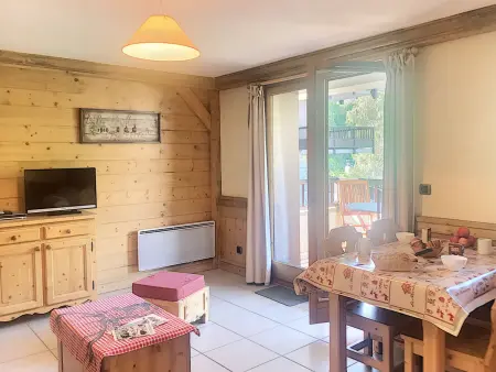 Appartement cosy au pied des pistes avec balcon et parking - Photo 9