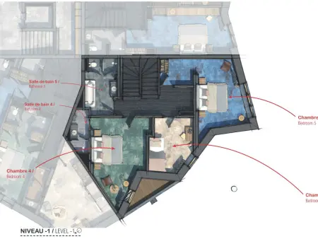 Luxueux appartement 6 chambres au cœur d'Avoriaz avec accès spa - Photo 15