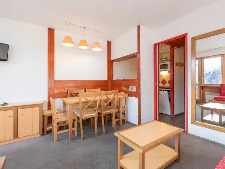 Charmant 2 pièces cabine pour 6 au centre d'Avoriaz avec balcon et internet - Photo 2