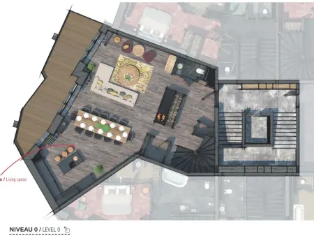 Luxueux appartement de 7 pièces pour 14 pers. à Avoriaz avec accès bien-être - Photo 14