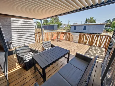 Chalet cosy 4 pers - Piscine chauffée - Proche plage et commerces - Terrasse et jardin privés - Photo 14