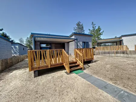 Chalet cosy 4 pers - Piscine chauffée - Proche plage et commerces - Terrasse et jardin privés - Photo 15