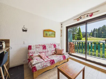 Appartement cosy aux pieds des pistes avec piscine et tennis, proche du centre des Gets - Photo 1