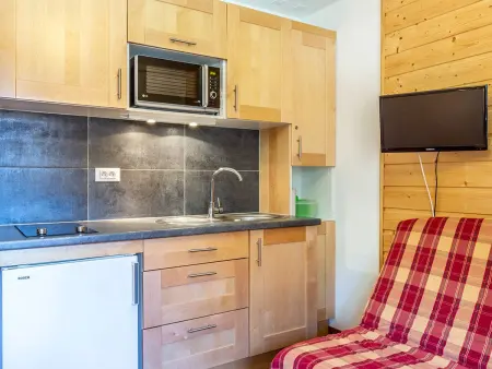 Studio rénové avec balcon à Méribel, idéal pour vacances ski - Photo 3