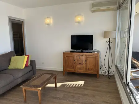 Appartement Climatisé 6 pers avec Terrasse et Piscine à Port Camargue - Photo 12