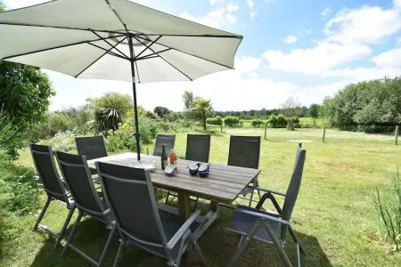 Les Volets Bleus, Belle maison de maître avec jardin clôturé - Photo 7