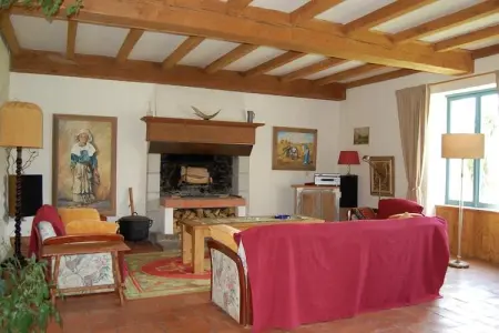 Les Volets Bleus, Belle maison de maître avec jardin clôturé - Photo 9