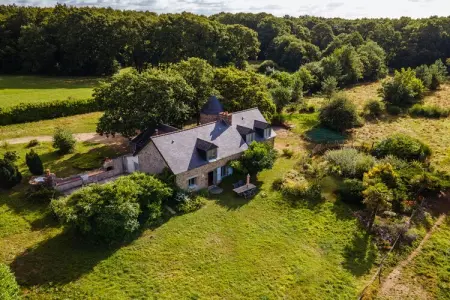 Les Volets Bleus, Belle maison de maître avec jardin clôturé - Photo 40