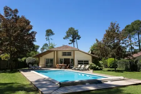 Villas Clairière aux Chevreuils 3, Villa moderne à Moliets avec piscine - Photo 7