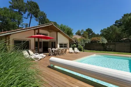 Villas Clairière aux Chevreuils 1, Spacieuse Villa Moliets - Photo 8