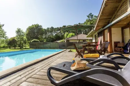 Villas Clairière aux Chevreuils 1, Spacieuse Villa Moliets - Photo 20