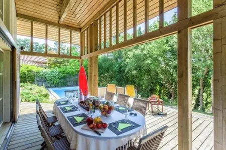Villas Clairière aux Chevreuils 1, Spacieuse Villa Moliets - Photo 22