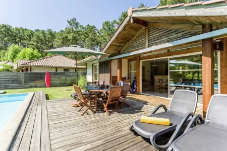 Villas Clairière aux Chevreuils 1, Spacieuse Villa Moliets - Photo 26