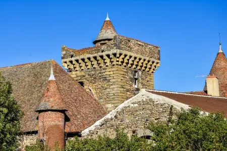 Maison pour 3 personnes à la campagne, Maison Saint-Beauzire proche Château Pauillac - Photo 15