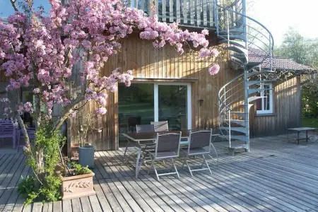 NOISETTE - beneden, Retraite vosgienne avec sauna - Photo 6