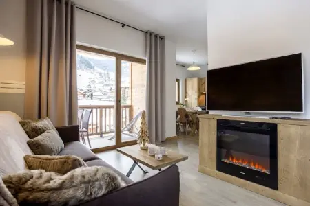 Résidence La Clé des Cimes 3-S6, Appartement alpin adapté aux adultes - Photo 1