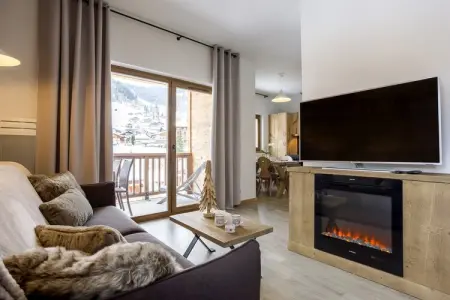 Résidence La Clé des Cimes 5-S10, Appartement à Beaufort proche des pistes - Photo 5