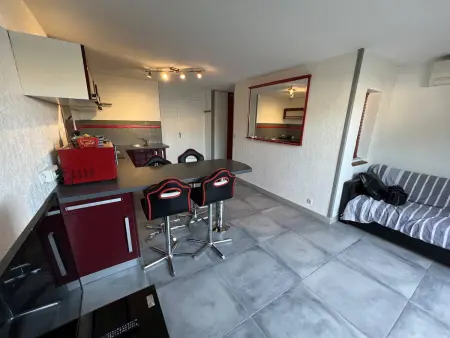 T2 Cabine avec Climatisation - 4 Couchages, Appartement 4 personnes à Port Leucate - Photo 1