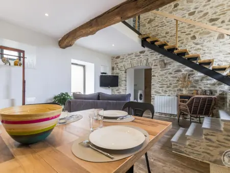 Charme de la Grange en Pierre Proche Mer, Gite 4 personnes à Bretteville - Photo 6
