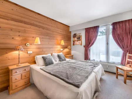 Appartement 2 chambres avec balcon, parking, piscine et Wi-Fi près du centre de Megève - Photo 1