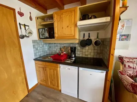 Appartement 4 pers, proche station, balcon ouest, parking couvert - Crest-Voland - Photo 7