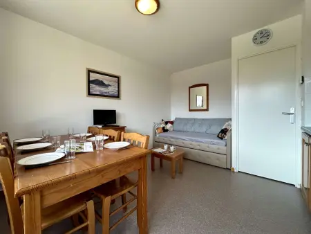 T2 Cabine 6 pers avec Balcon, Parking et Casier à Ski, Près des Pistes - Photo 4