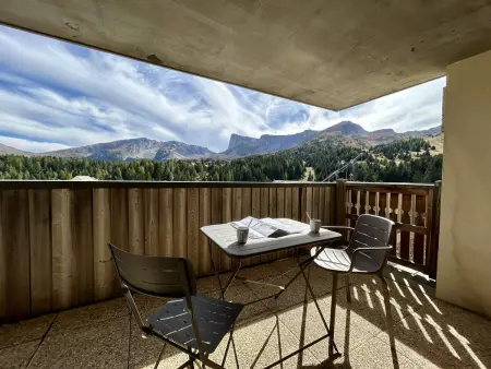 T2 Cabine 6 pers avec Balcon, Parking et Casier à Ski, Près des Pistes - Photo 11