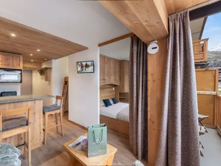 Appartement cosy 4 pers, centre Val Thorens, WIFI inclus - Photo 4