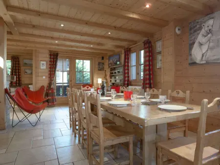 Chalet montagnard à Courchevel 1650, 10 personnes, parking - Photo 4