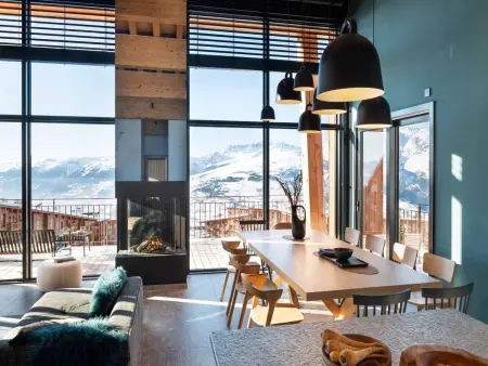 Chalet luxe 12 pers avec piscine, sauna, hammam, home cinéma et ski aux pieds à Arc 1800 - Photo 1