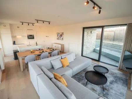 One with terrace and dune view, Appartement 4 personnes à Blankenberge - Photo 8