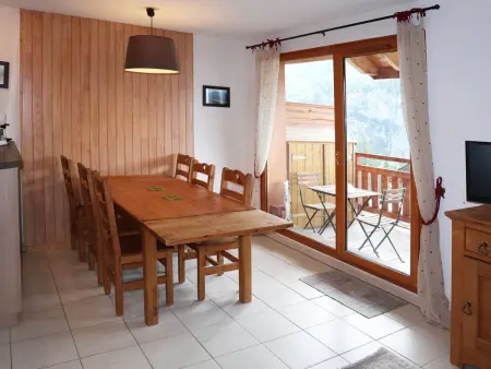 Duplex 7 pers avec piscine, balcon, et box à skis - Les Orres 1800 - Photo 3