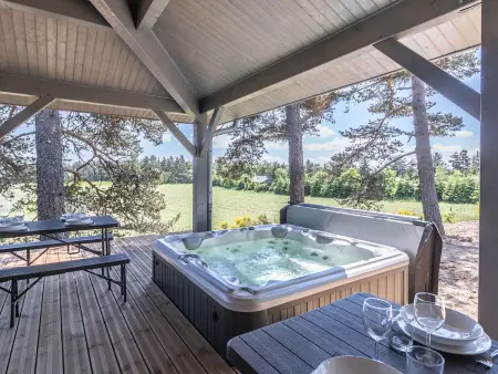 Lodge de luxe avec bain à remous, salle de sport, piscine, et options spa et golf - Photo 4