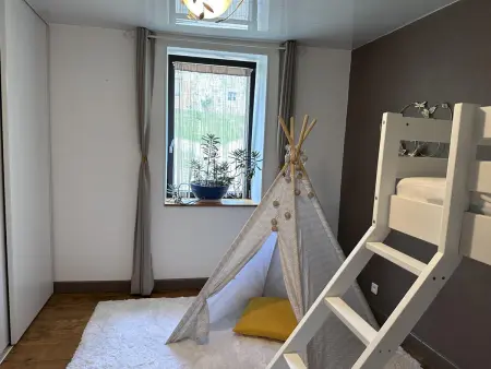 Gîte verdoyant 8 pers, animaux admis, parking, Gite 6 personnes à Laprugne - Photo 17