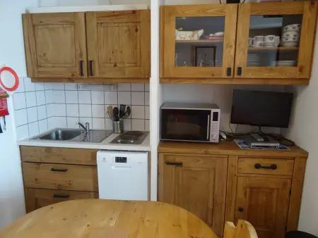 Studio cosy pour 3 pers, balcon sud, proche pistes et commerces, Arc 2000 - Photo 5