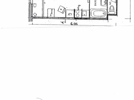 Studio cosy pour 3 pers, balcon sud, proche pistes et commerces, Arc 2000 - Photo 14