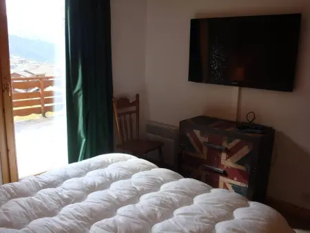 Appartement familial - 2 chambres, balcon, proche pistes, Méribel - Photo 12