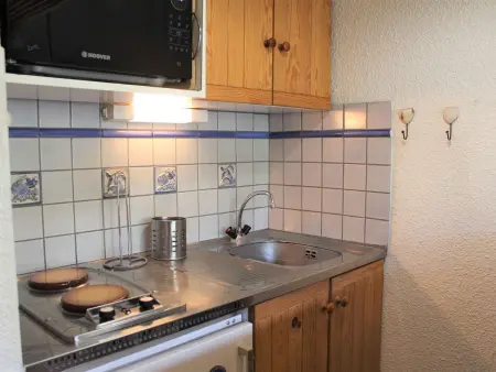 Studio Vars Les Claux, balcon, parking, 200m des pistes - Photo 5